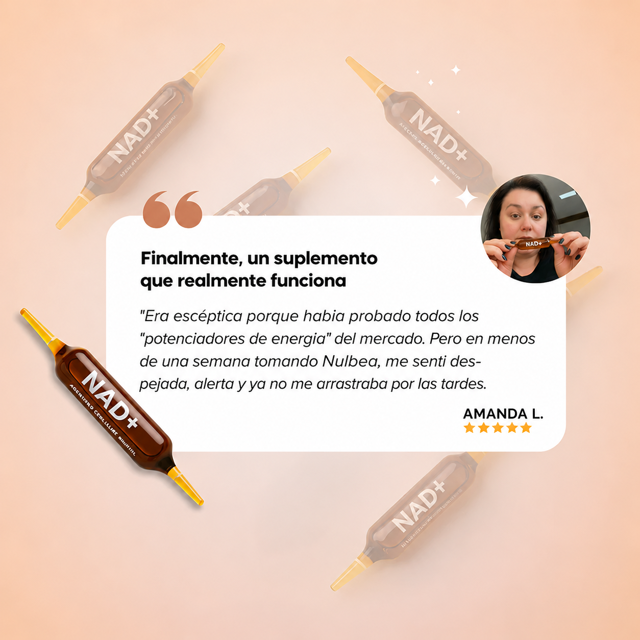 Nulbea™ NAD avanzado Elimina signos de edad