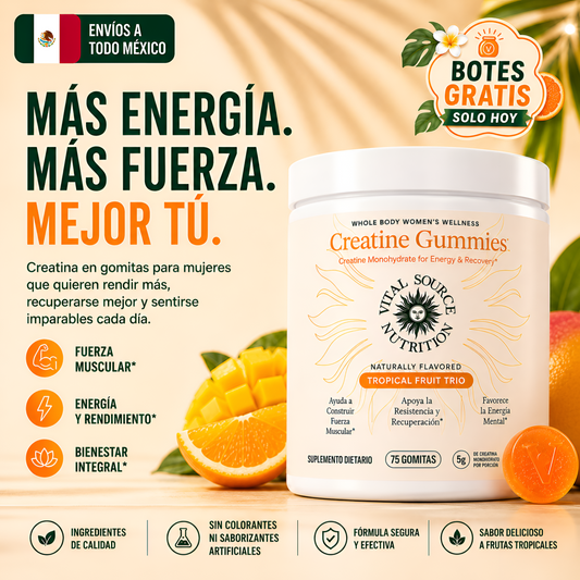 Gomitas de Creatina Trasforma tus curvas