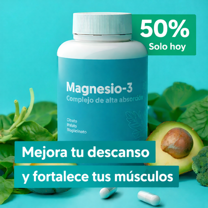 Nulbea™ - Magnesio 3 Mejor sueño y energia