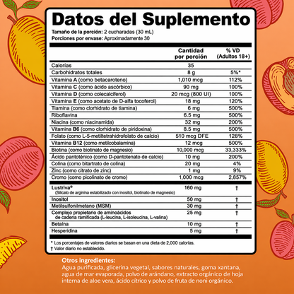 Nulbea™ Líquido Growth Trasnforma tu cabello