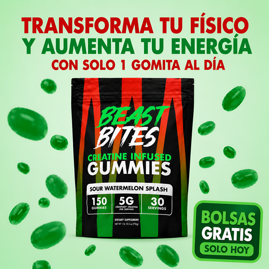 Gomitas de Creatina Transforma tu físico