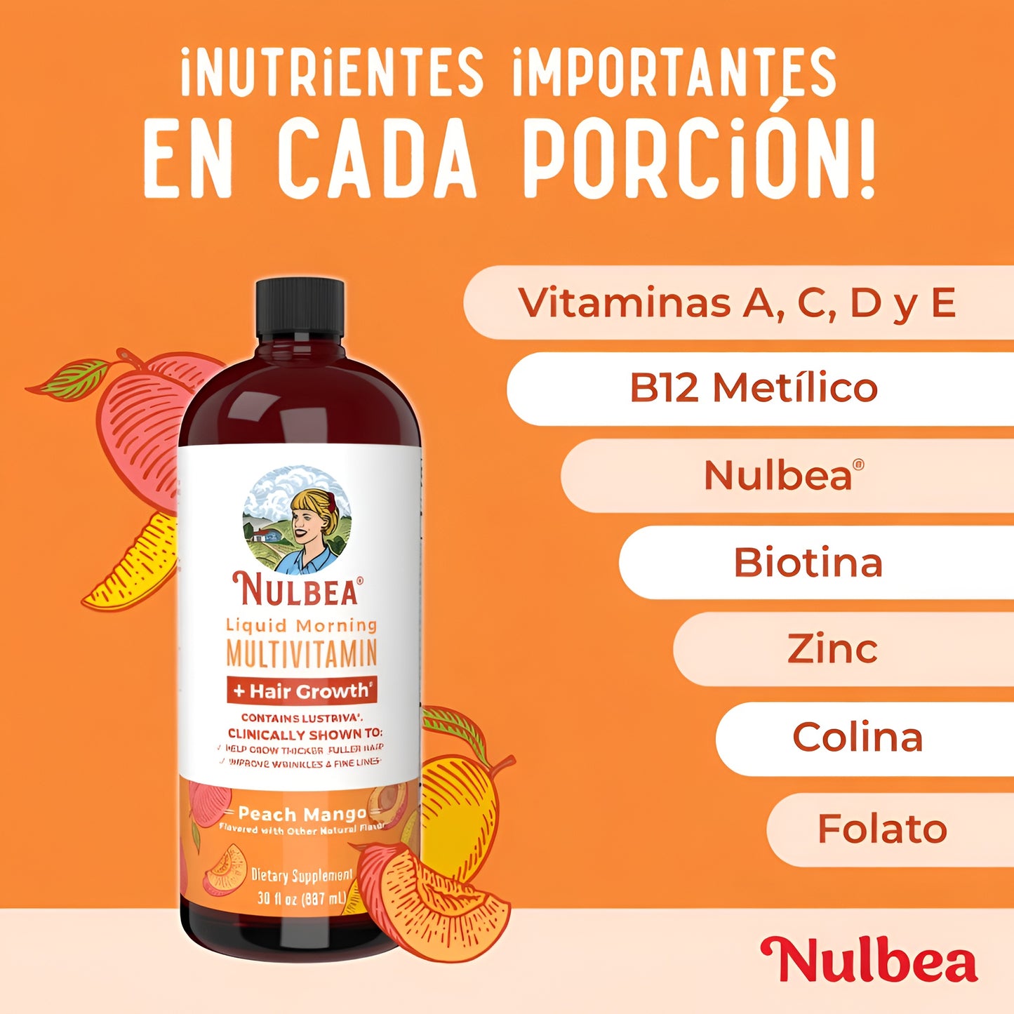 Nulbea™ Líquido Growth Trasnforma tu cabello